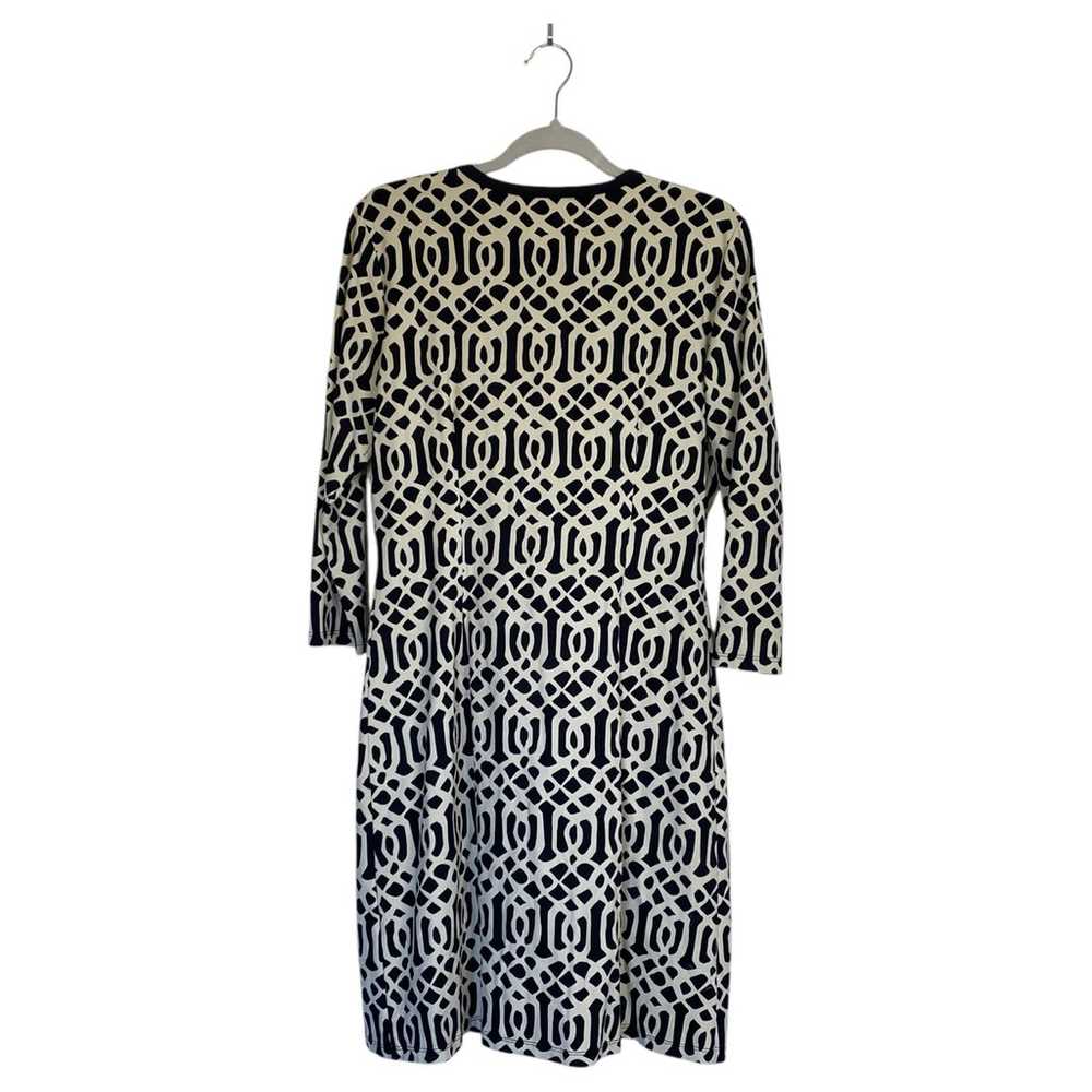 J MCLAUGHLIN Catalina Cloth Popover Dress Geometr… - image 2