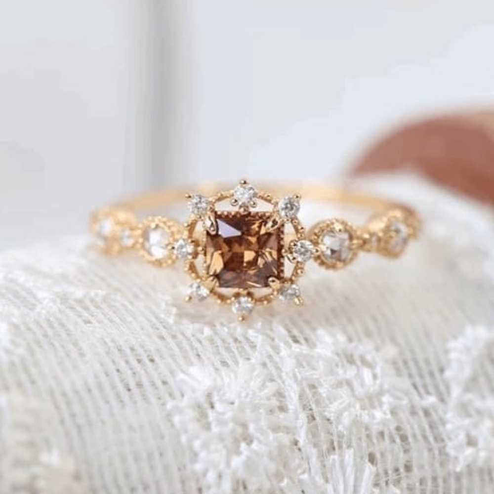 Vintage inspired ring size 8 - image 1