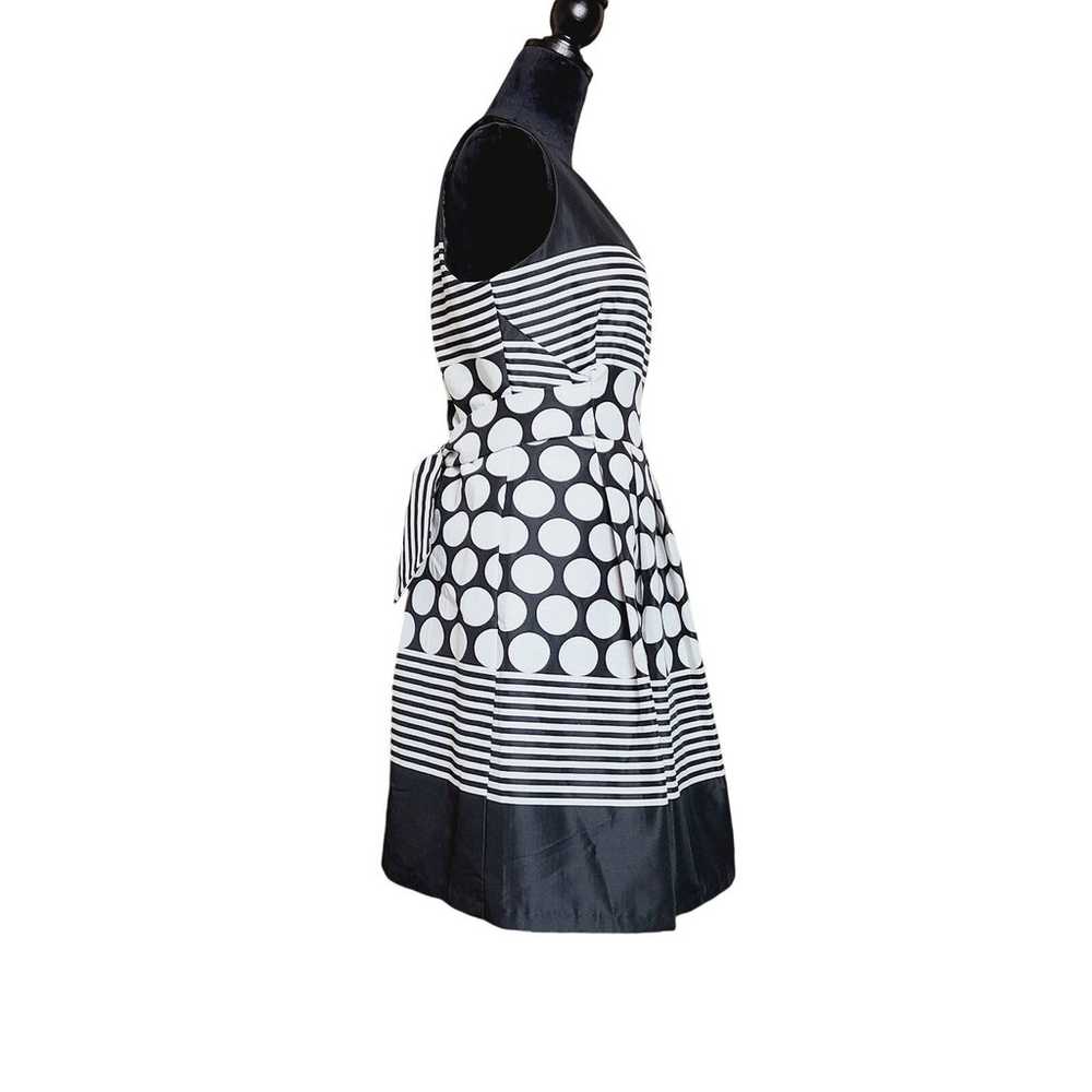 Eva Franco Kindra Dress Black & White, Size 12, P… - image 3