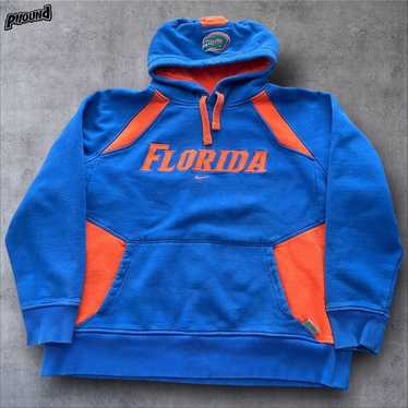 Nike Vtg Y2K Florida Gators Nike Hood L Center Sw… - image 1