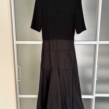 ZARA Black Knit Long Dress