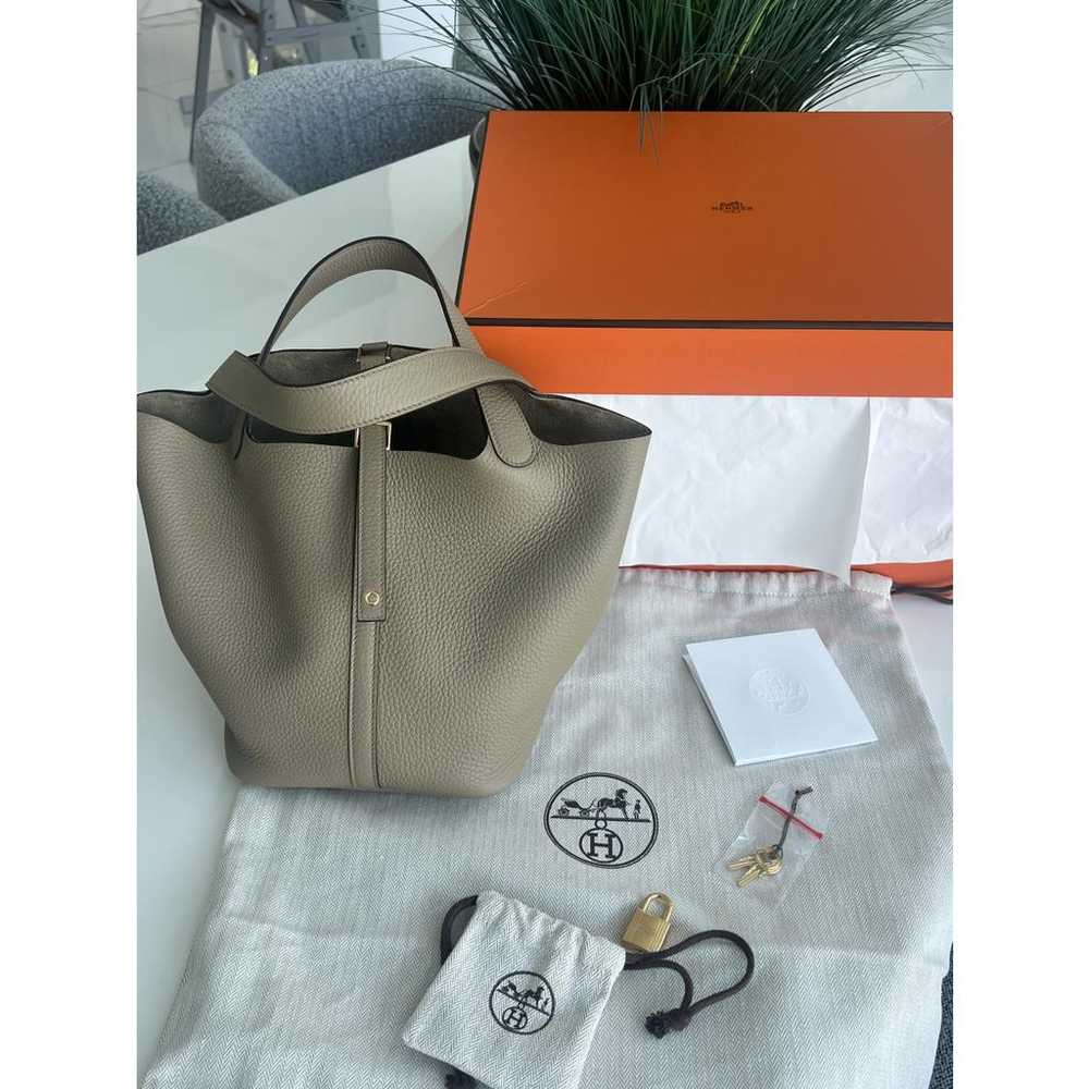 Hermès Picotin leather tote - image 2