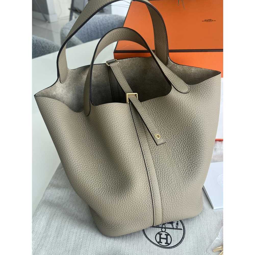 Hermès Picotin leather tote - image 3