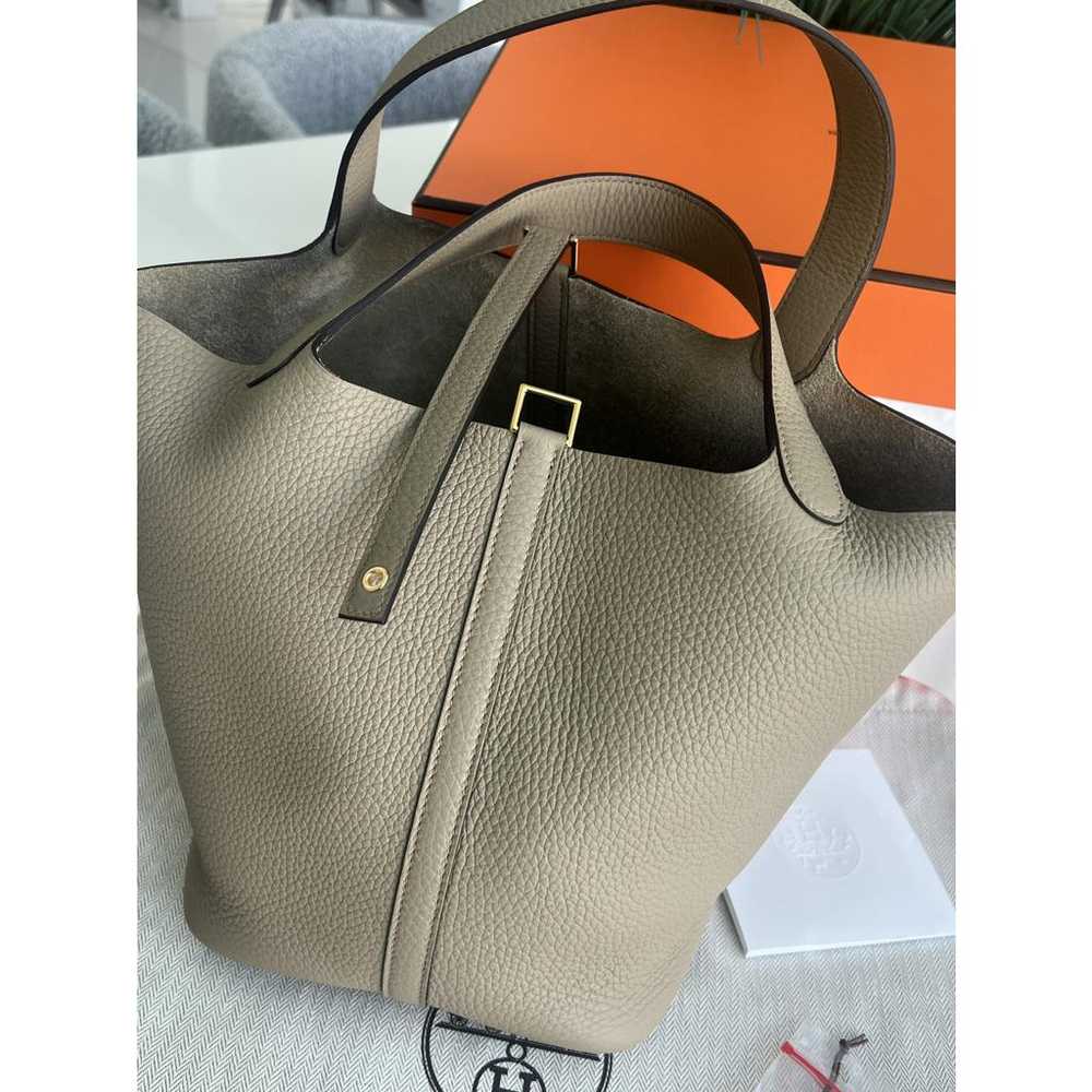 Hermès Picotin leather tote - image 9