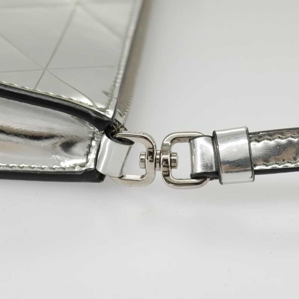 Prada Silver Leather Handbag (Pre-Owned) - image 11