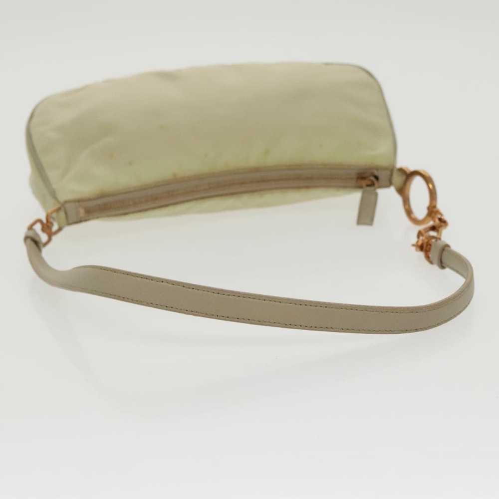 Prada Tessuto Ecru Synthetic Shoulder Bag (Pre-Ow… - image 4