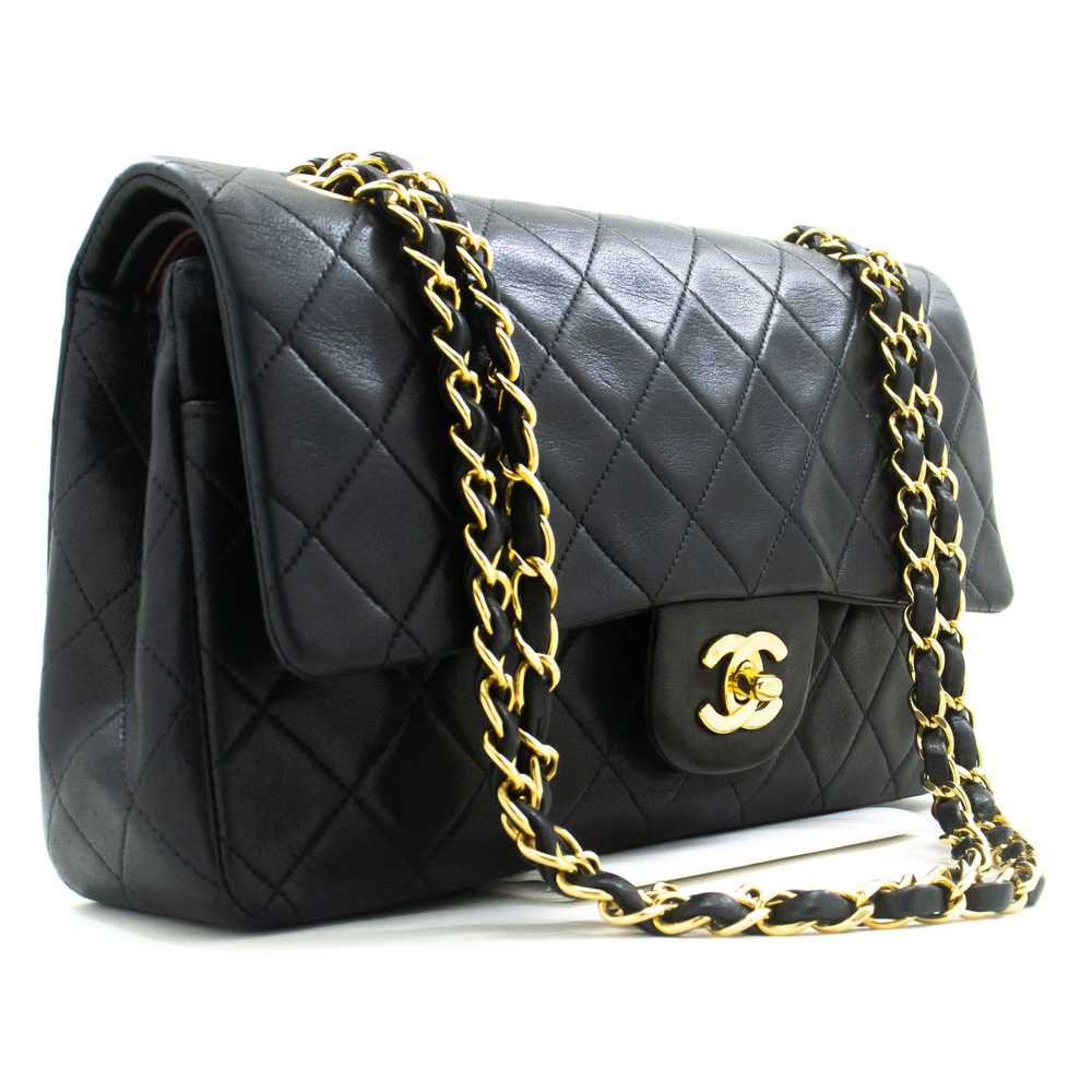 Chanel Black Leather Shoulder Bag (Pre-Owned) - image 12