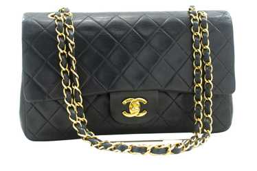 Chanel Black Leather Shoulder Bag (Pre-Owned) - image 1