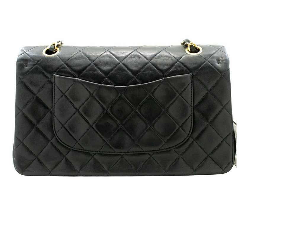 Chanel Black Leather Shoulder Bag (Pre-Owned) - image 2