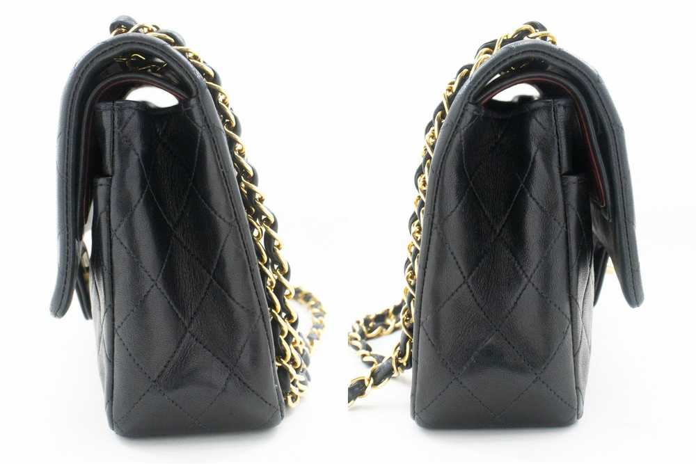 Chanel Black Leather Shoulder Bag (Pre-Owned) - image 3