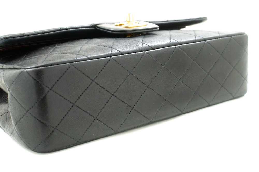 Chanel Black Leather Shoulder Bag (Pre-Owned) - image 4