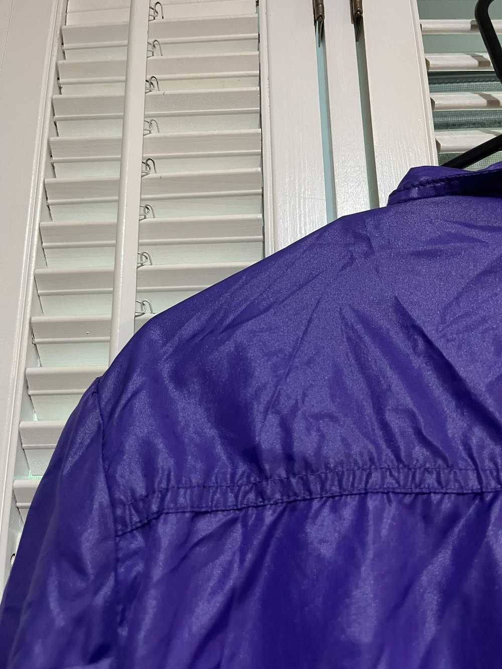 Streetwear × Vintage 1980s Purple Windbreaker Poo… - image 5