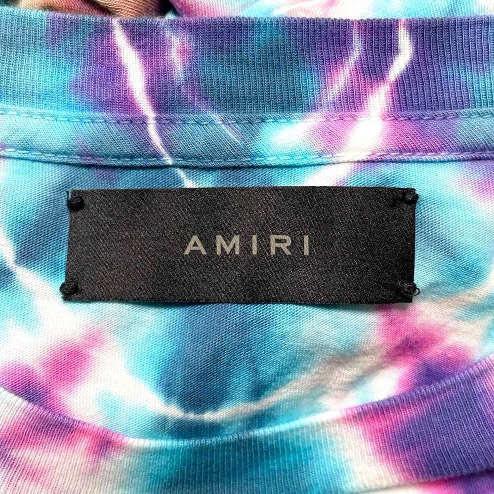 Amiri Amiri Tie Dye Rainbow Dove Short Sleeve Tee… - image 4