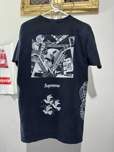 Supreme Supreme MC Escher Collage Tee Black Large