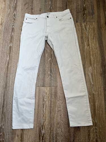 Todd Snyder Todd snyder cream slim fit 5 pocket st