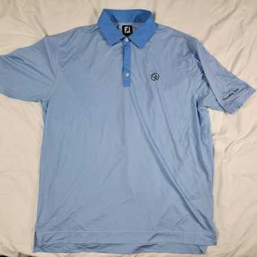 Footjoy FootJoy Mens XL Blue Polo Shirt Collared S