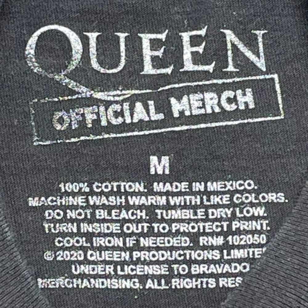 Vintage Queen Merch Short Sleeve Tee Shirt Black - image 4