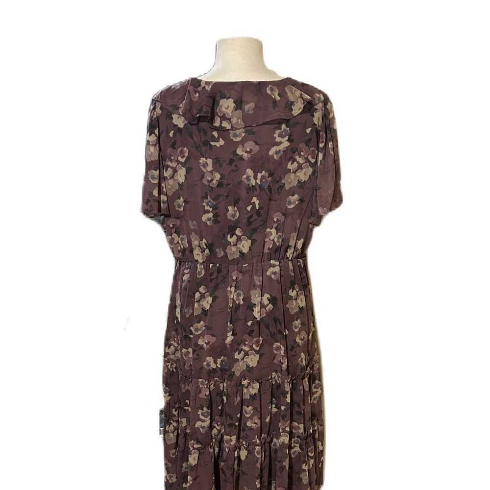 Lauren Ralph Lauren Black Label Dress 14W Purple … - image 2