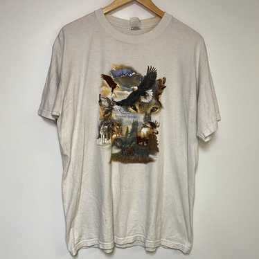 Vintage Vintage Black Hills Shirt 90s Animal Natu… - image 1