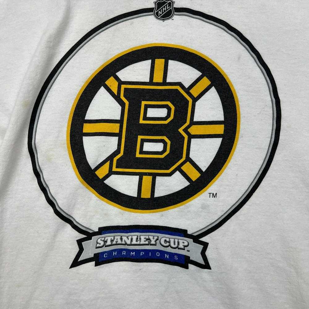 NHL × Streetwear × Vintage VTG Boston Bruins T Sh… - image 2