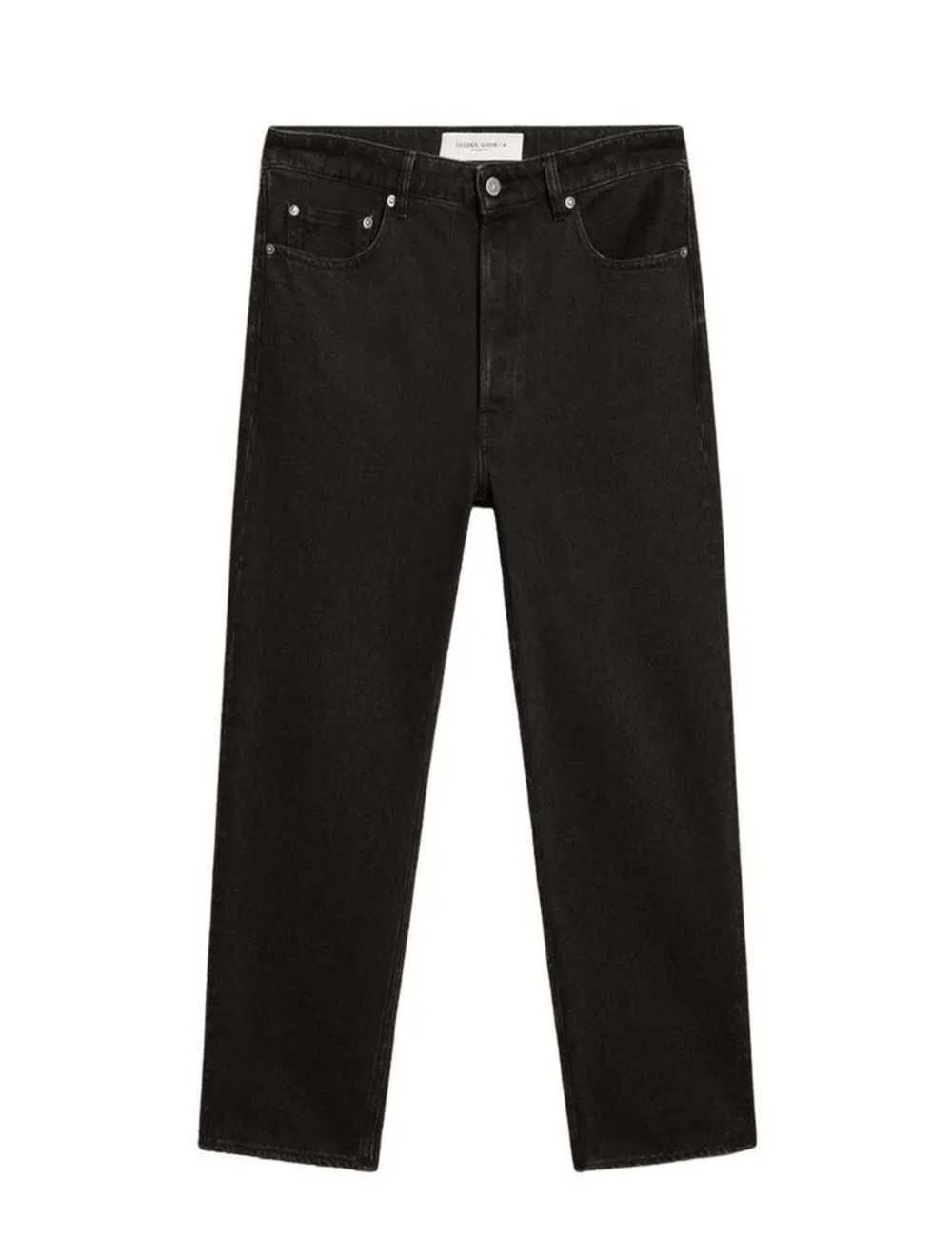 Golden Goose Black Distressed Carrot Jeans - image 1