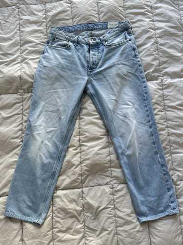 Rag & Bone Blue Carrot Jeans