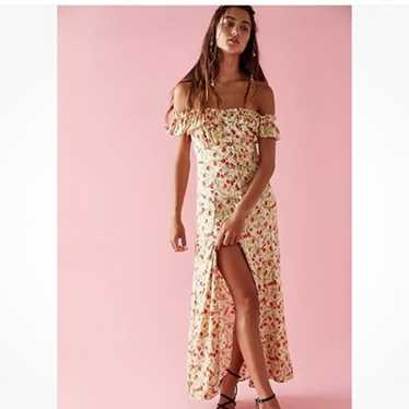 Free people She’s a Dream strawberry print dress 1