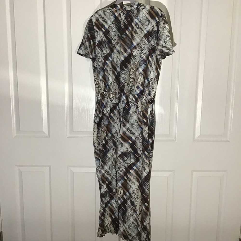 Ted Baker London Jumpsuit snake print Sz Ted 4 US… - image 3