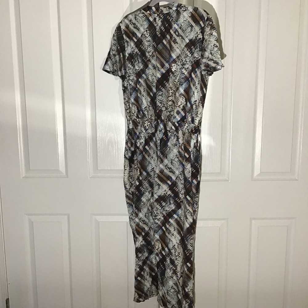 Ted Baker London Jumpsuit snake print Sz Ted 4 US… - image 4