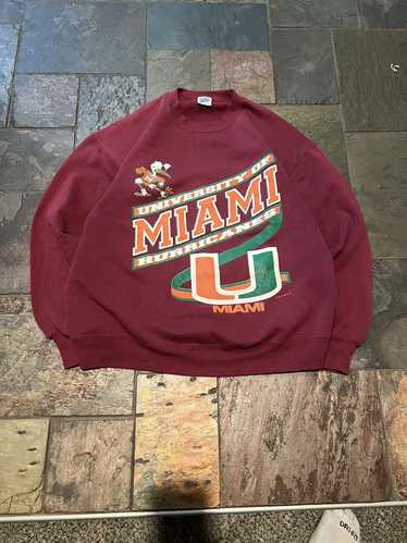 Collegiate × Jerzees × Vintage vintage miami hurri