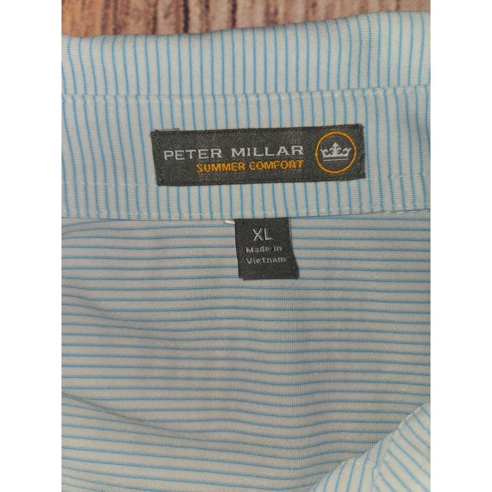 Peter Millar Peter Millar Mens Blue Striped Summe… - image 4