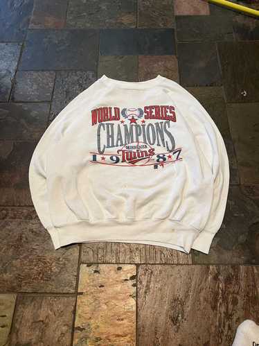 MLB × Vintage 1980s vintage Minnesota Twins crewne