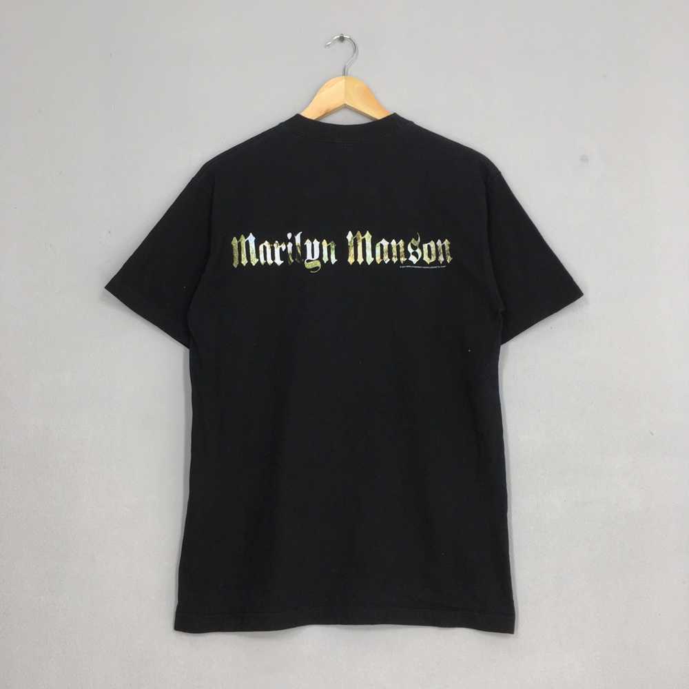 Marilyn Manson × Rock Tees × Vintage Vintage Mari… - image 1