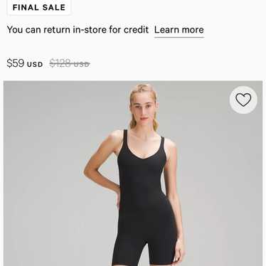 Lululemon Align bodysuit