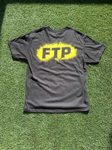 Fuck The Population FTP Black / Yellow Mens Logo T