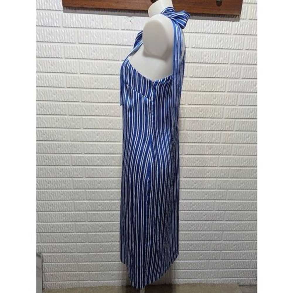 Banana Republic Women's Blue & White Striped One … - image 3