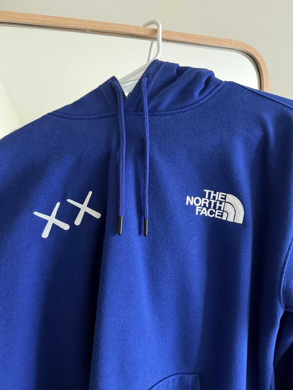 Kaws × The North Face Kaws North Face Hoodie Blue - image 3