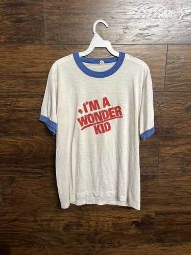 Screen Stars 80s Vtg Wonder Bread Ringer Tee - I'm