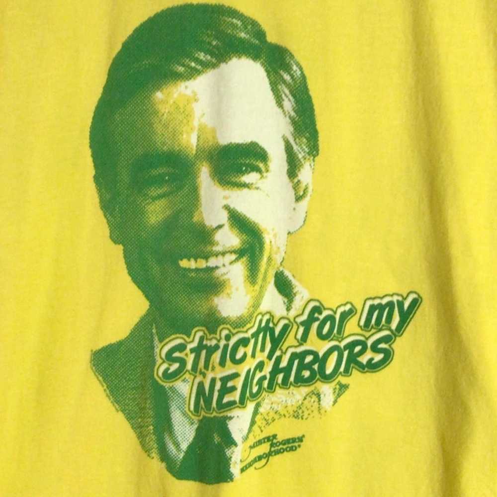 Vintage Mr Rogers Neighborhood tv neighbor Shirt … - image 2