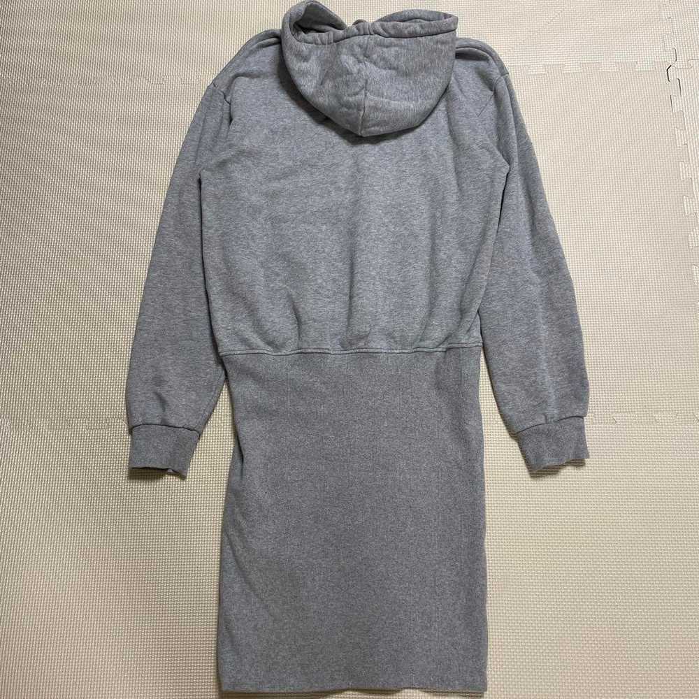 RVCA Hooded Sweater Dress S Gray - image 8