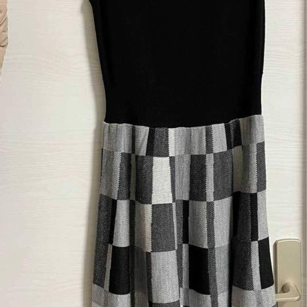 Bouchon sleeveless knit dress in black - image 8