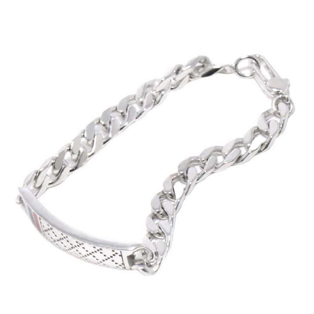 Gucci GUCCI Diamantissima Bracelet #18 SV Silver … - image 3