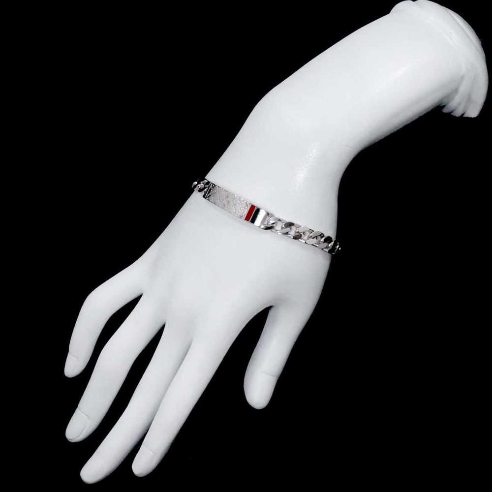 Gucci GUCCI Diamantissima Bracelet #18 SV Silver … - image 6