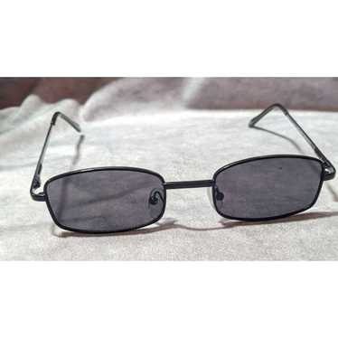 Other Pieces 90s Style Retro Black Small Lens Oval