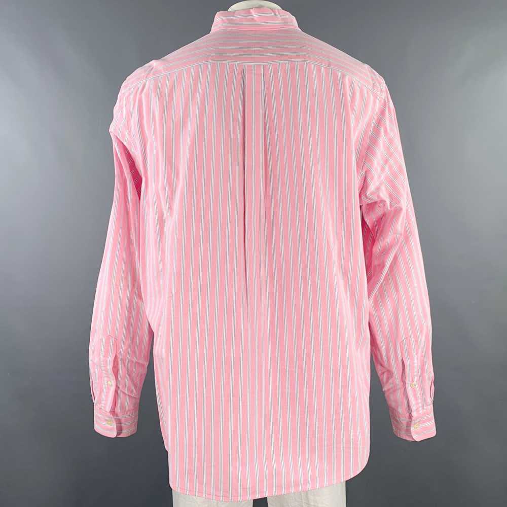 Ralph Lauren RALPH LAUREN Pink White Stripe Cotto… - image 4