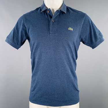 Lacoste Navy Cotton Half Placket Polo - image 1