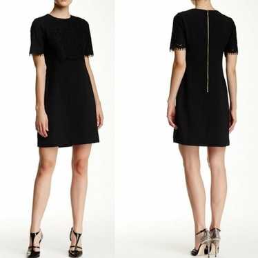 Ted Baker London Annita Lace Black Short Sleeve D… - image 1