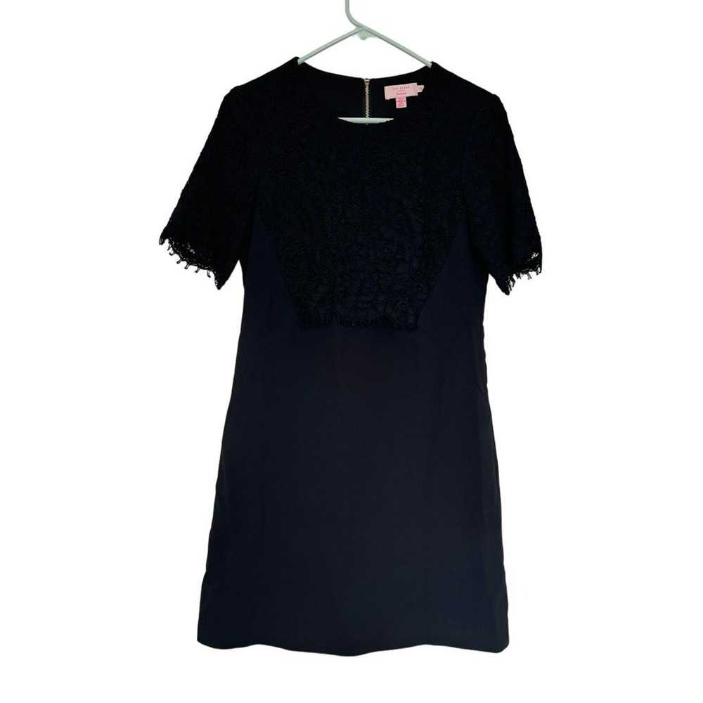 Ted Baker London Annita Lace Black Short Sleeve D… - image 2