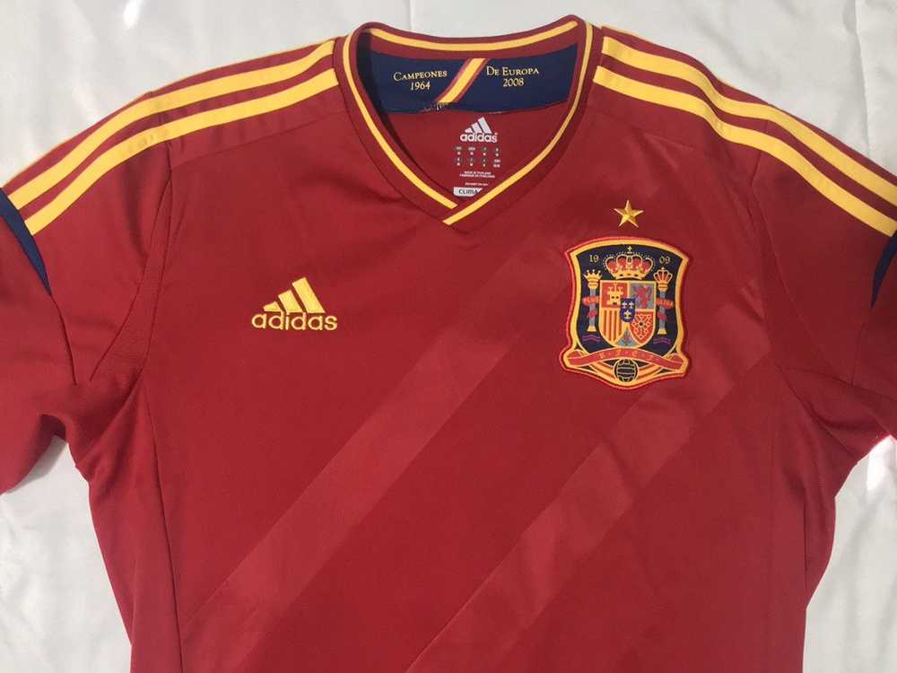 Adidas Adidas Men’s Spain 2012-13 Home Soccer Foo… - image 4