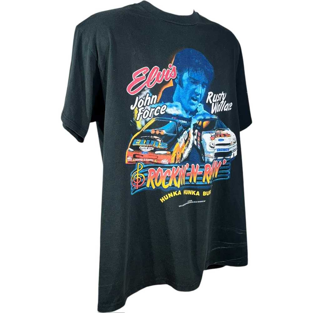 Vintage Vintage NASCAR Elvis Presley Rusty Wallac… - image 4